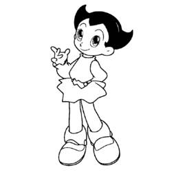 Coloring page: Astroboy (Cartoons) #45276 - Free Printable Coloring Pages
