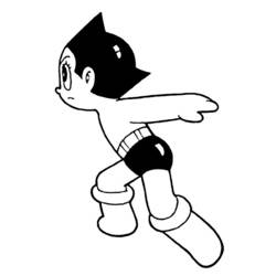 Coloring page: Astroboy (Cartoons) #45299 - Free Printable Coloring Pages