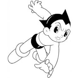 Coloring page: Astroboy (Cartoons) #45397 - Free Printable Coloring Pages
