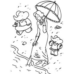 Coloring page: Babar (Cartoons) #28012 - Free Printable Coloring Pages