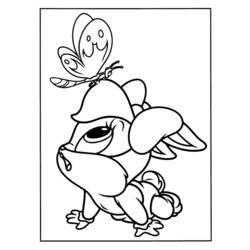Coloring page: Baby Looney Tunes (Cartoons) #26511 - Free Printable Coloring Pages