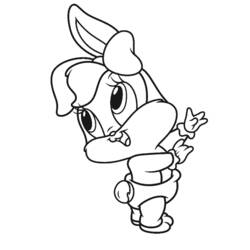 Coloring page: Baby Looney Tunes (Cartoons) #26532 - Free Printable Coloring Pages