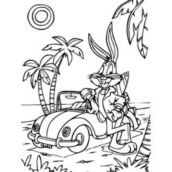 Coloring page: Baby Looney Tunes (Cartoons) #26533 - Free Printable Coloring Pages