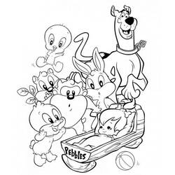 Coloring page: Baby Looney Tunes (Cartoons) #26564 - Free Printable Coloring Pages