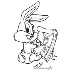 Coloring page: Baby Looney Tunes (Cartoons) #26613 - Free Printable Coloring Pages