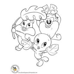 Coloring page: Baby Looney Tunes (Cartoons) #26633 - Free Printable Coloring Pages