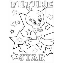 Coloring page: Baby Looney Tunes (Cartoons) #26661 - Free Printable Coloring Pages