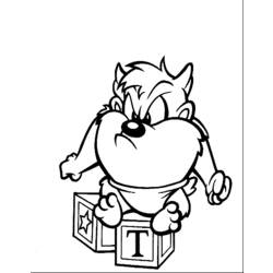 Coloring page: Baby Looney Tunes (Cartoons) #26668 - Free Printable Coloring Pages