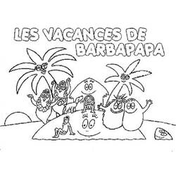 Coloring page: Barbapapa (Cartoons) #36460 - Free Printable Coloring Pages