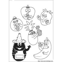 Coloring page: Barbapapa (Cartoons) #36498 - Free Printable Coloring Pages