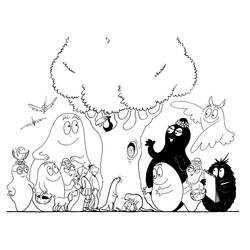 Coloring pages: Barbapapa - Free Printable Coloring Pages