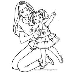 Coloring page: Barbie (Cartoons) #27491 - Free Printable Coloring Pages