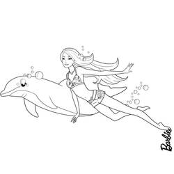 Coloring page: Barbie (Cartoons) #27575 - Free Printable Coloring Pages