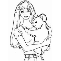 Coloring page: Barbie (Cartoons) #27646 - Free Printable Coloring Pages