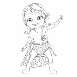 Coloring page: Bebe Lilly (Cartoons) #41091 - Free Printable Coloring Pages