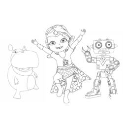 Coloring page: Bebe Lilly (Cartoons) #41092 - Free Printable Coloring Pages
