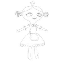 Coloring page: Bebe Lilly (Cartoons) #41096 - Free Printable Coloring Pages