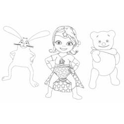 Coloring page: Bebe Lilly (Cartoons) #41103 - Free Printable Coloring Pages