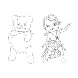 Coloring page: Bebe Lilly (Cartoons) #41110 - Free Printable Coloring Pages