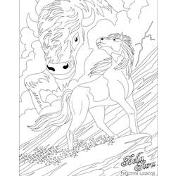 Coloring page: Bella Sara (Cartoons) #41328 - Free Printable Coloring Pages