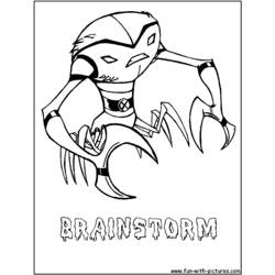 Coloring page: Ben 10 (Cartoons) #40552 - Free Printable Coloring Pages