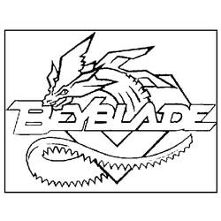 Coloring page: Beyblade (Cartoons) #46783 - Free Printable Coloring Pages