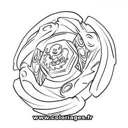 Coloring page: Beyblade (Cartoons) #46786 - Free Printable Coloring Pages
