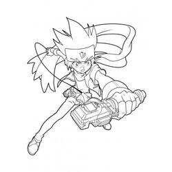 Coloring page: Beyblade (Cartoons) #46803 - Free Printable Coloring Pages