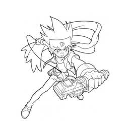 Coloring page: Beyblade (Cartoons) #46823 - Free Printable Coloring Pages