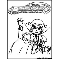 Coloring page: Beyblade (Cartoons) #46850 - Free Printable Coloring Pages