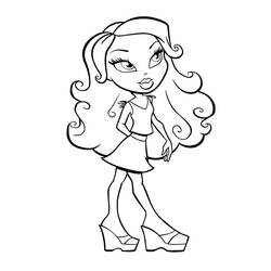 Coloring page: Bratz (Cartoons) #32367 - Free Printable Coloring Pages