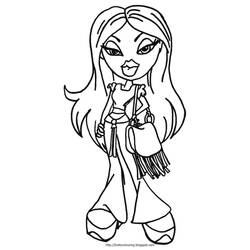 Coloring page: Bratz (Cartoons) #32432 - Free Printable Coloring Pages
