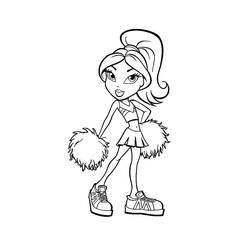 Coloring page: Bratz (Cartoons) #32722 - Free Printable Coloring Pages