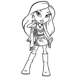 Coloring page: Bratz (Cartoons) #32737 - Free Printable Coloring Pages