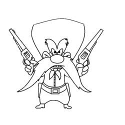 Coloring page: Bugs Bunny (Cartoons) #26342 - Free Printable Coloring Pages