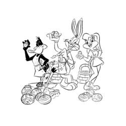 Coloring page: Bugs Bunny (Cartoons) #26361 - Free Printable Coloring Pages