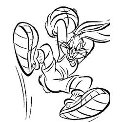 Coloring page: Bugs Bunny (Cartoons) #26479 - Free Printable Coloring Pages