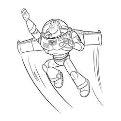 Coloring page: Buzz Lightyear of Star Command (Cartoons) #46578 - Free Printable Coloring Pages