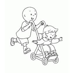 Coloring page: Caillou (Cartoons) #36157 - Free Printable Coloring Pages
