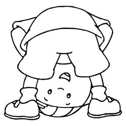 Coloring page: Caillou (Cartoons) #36159 - Free Printable Coloring Pages