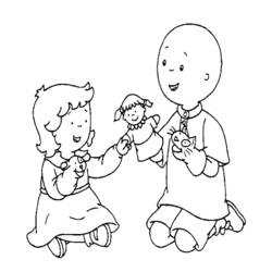 Coloring page: Caillou (Cartoons) #36162 - Free Printable Coloring Pages