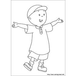 Coloring page: Caillou (Cartoons) #36165 - Free Printable Coloring Pages