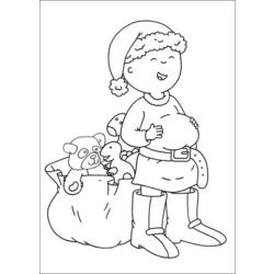 Coloring page: Caillou (Cartoons) #36175 - Free Printable Coloring Pages