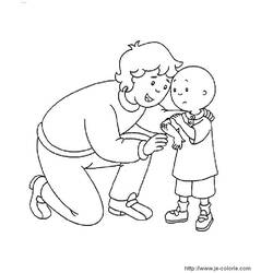 Coloring page: Caillou (Cartoons) #36180 - Free Printable Coloring Pages