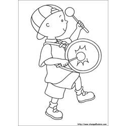 Coloring page: Caillou (Cartoons) #36191 - Free Printable Coloring Pages