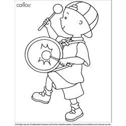 Coloring page: Caillou (Cartoons) #36198 - Free Printable Coloring Pages