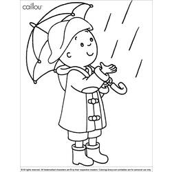 Coloring page: Caillou (Cartoons) #36219 - Free Printable Coloring Pages
