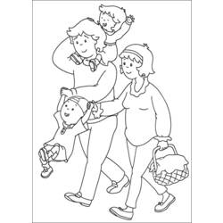 Coloring page: Caillou (Cartoons) #36232 - Free Printable Coloring Pages