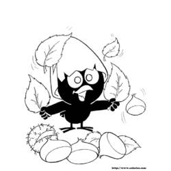 Coloring page: Calimero (Cartoons) #35754 - Free Printable Coloring Pages