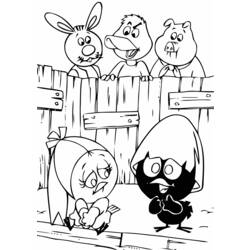 Coloring page: Calimero (Cartoons) #35822 - Free Printable Coloring Pages